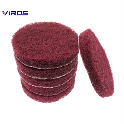 5 Inch/4 Inch/3 Inch Industrial Scouring Pad For Electric Drill Kitchen/bathroom Cleaning&rust Removal