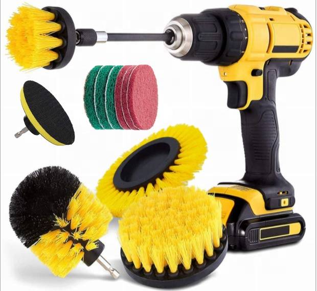 High Quality Removable Power Tool Electric Cleaning Attachment Brush Cleaner Drill